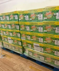 Gain Flings! 3-in-1 Laundry Detergent Pacs Pallet