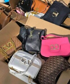 Wholesale Women’s Designer Handbag Pallet – 100 Assorted Brand-New Units