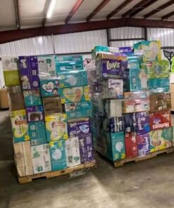 BABY DIAPER PALLETS AVAILABLE